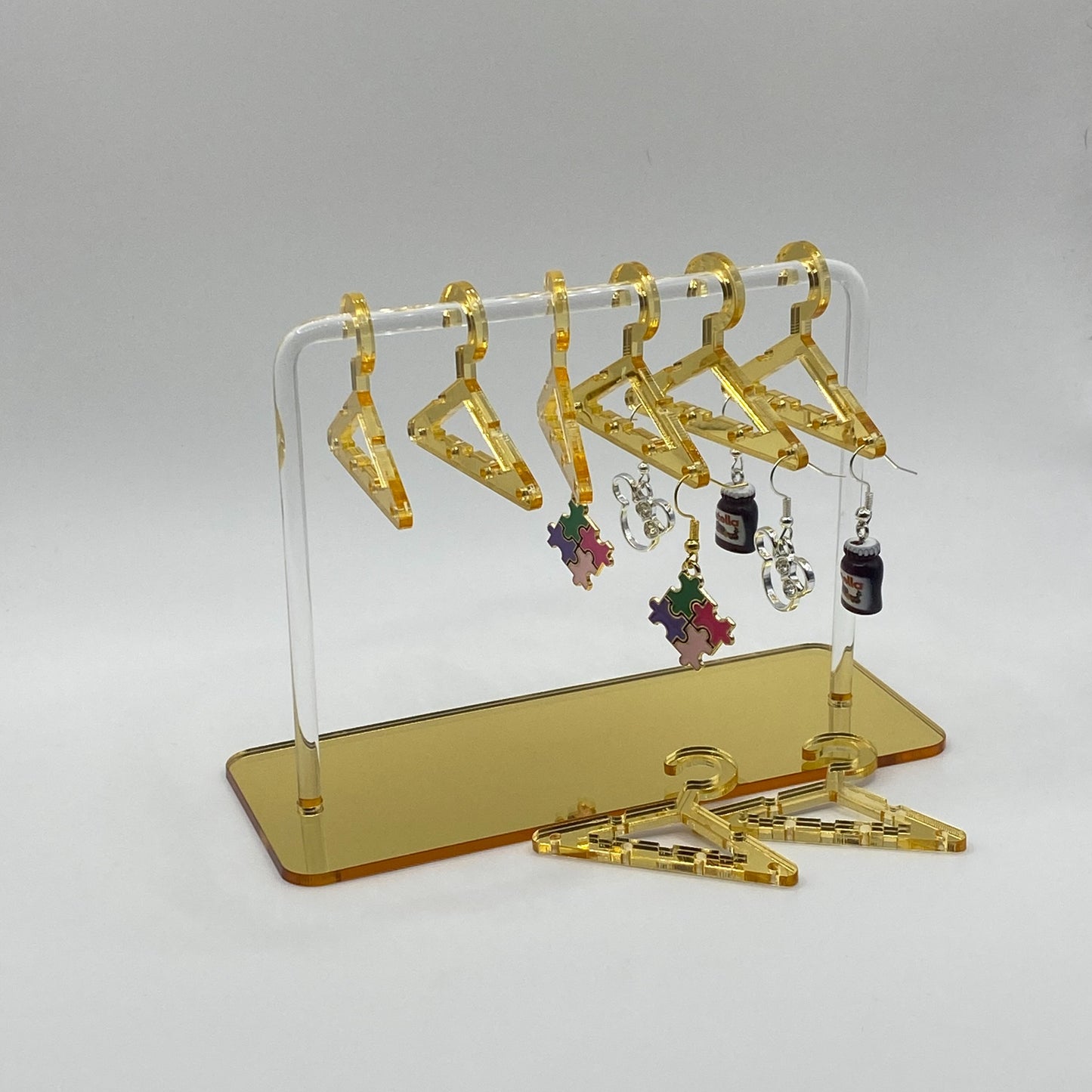 Mini Coat-Hanger Earring Organiser