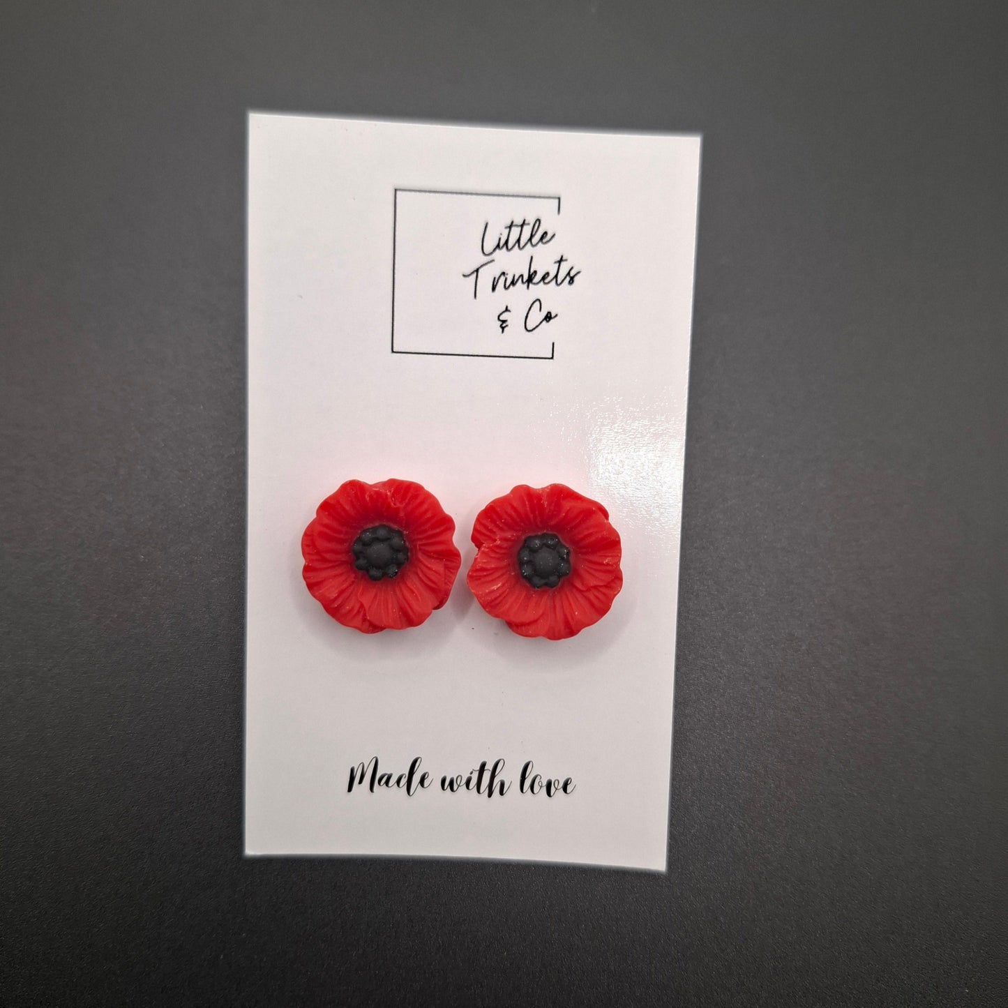 Poppy Stud Earrings