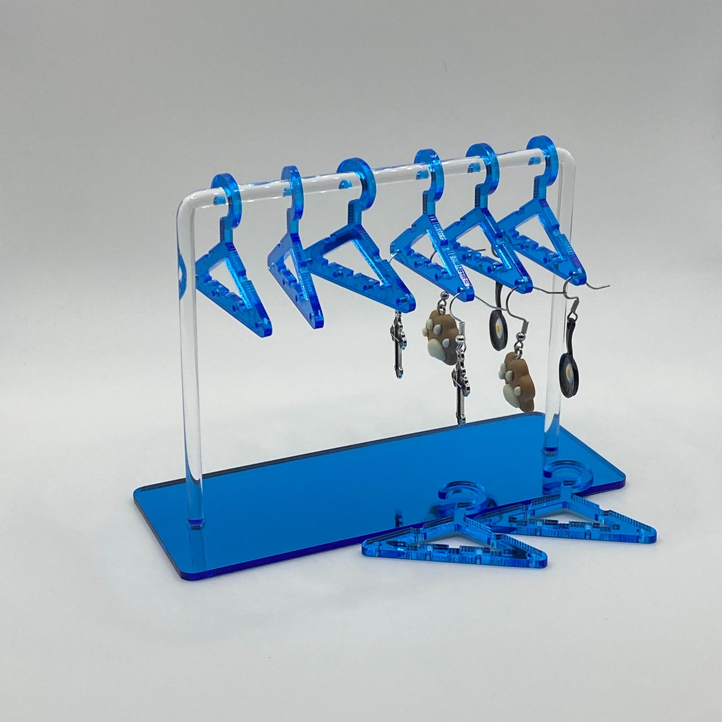 Mini Coat-Hanger Earring Organiser