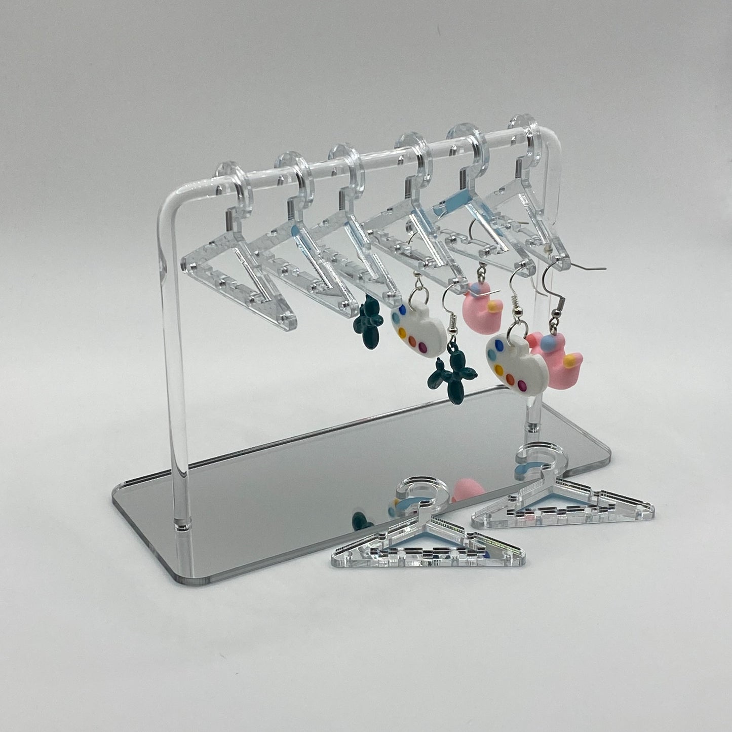 Mini Coat-Hanger Earring Organiser